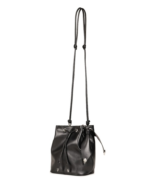 TOGA(トーガ)の「DRAWSTRING BAG(ハンドバッグ・メンズ・ブラック・OS)」の2枚目の写真