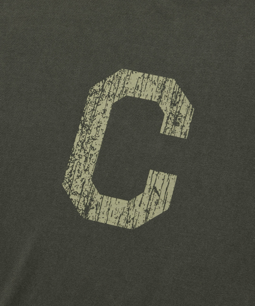 COVERNAT（カバーナット）の「ピグメントCロゴTシャツチャコール（Tシャツ/カットソー・メンズ・その他・MEDIUM/LARGE/X-LARGE/XX-LARGE）」の4枚目の写真