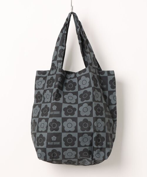MARY QUANT(マリークワント)の「MARY QUANT エコバッグ デイジー(エコバッグ/サブバッグ・レディース・ピンク/ブラック・FREE)」の1枚目の写真