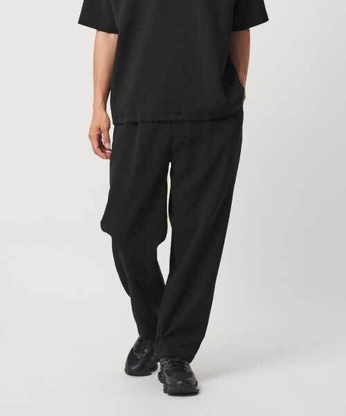 BEAUTY&YOUTH UNITED ARROWS(ビューティーアンドユースユナイテッドアローズ)の「DUAL PACK 3.0 1プリーツ イージー パンツ NO.8 ヨコストレッチ UVカット ウォッシャブル セットアップ対応(その他パンツ・メンズ・ダークグレー/ブラック・XL/M/S/L)」の2枚目の写真