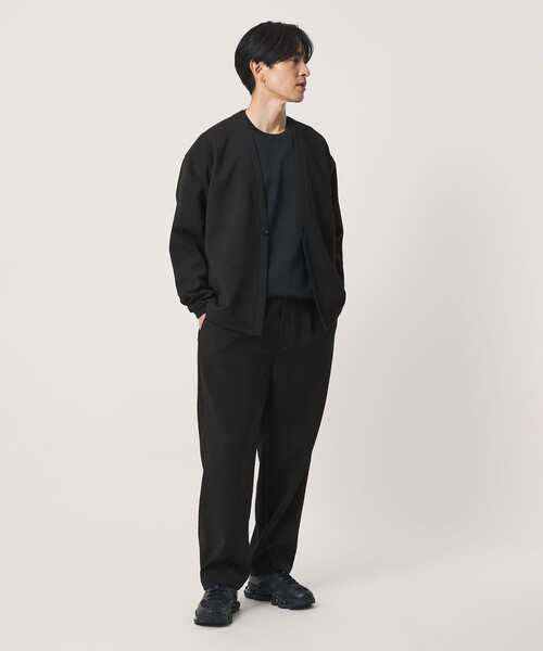 BEAUTY&YOUTH UNITED ARROWS(ビューティーアンドユースユナイテッドアローズ)の「DUAL PACK 3.0 1プリーツ イージー パンツ NO.8 ヨコストレッチ UVカット ウォッシャブル セットアップ対応(その他パンツ・メンズ・ダークグレー/ブラック・XL/M/S/L)」の11枚目の写真