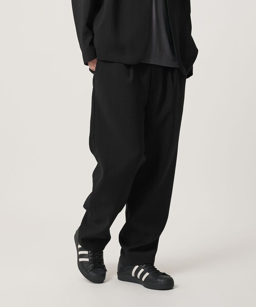 BEAUTY&YOUTH UNITED ARROWS(ビューティーアンドユースユナイテッドアローズ)の「DUAL PACK 3.0 1プリーツ イージー パンツ NO.8 ヨコストレッチ UVカット ウォッシャブル セットアップ対応(その他パンツ・メンズ・ダークグレー/ブラック・XL/M/S/L)」の13枚目の写真