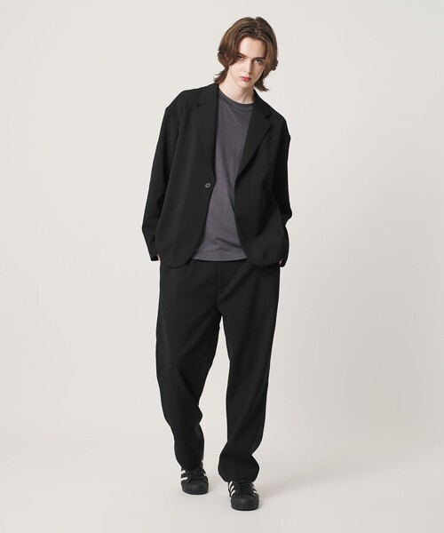 BEAUTY&YOUTH UNITED ARROWS(ビューティーアンドユースユナイテッドアローズ)の「DUAL PACK 3.0 1プリーツ イージー パンツ NO.8 ヨコストレッチ UVカット ウォッシャブル セットアップ対応(その他パンツ・メンズ・ダークグレー/ブラック・XL/M/S/L)」の15枚目の写真