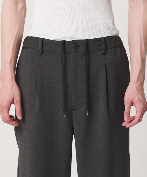 BEAUTY&YOUTH UNITED ARROWS(ビューティーアンドユースユナイテッドアローズ)の「DUAL PACK 3.0 1プリーツ イージー パンツ NO.8 ヨコストレッチ UVカット ウォッシャブル セットアップ対応(その他パンツ・メンズ・ダークグレー/ブラック・XL/M/S/L)」の20枚目の写真