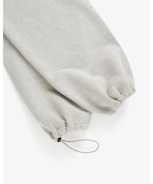 FRONT 11201(フロントワンワントゥーオーワン)の「Organic Yarn Drawcord Pants(スウェットパンツ・メンズ・グレー・XL/L/M/S)」の5枚目の写真