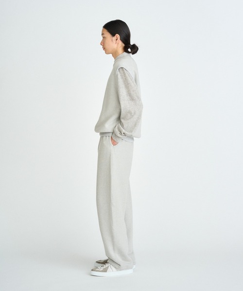 FRONT 11201(フロントワンワントゥーオーワン)の「Organic Yarn Drawcord Pants(スウェットパンツ・メンズ・グレー・XL/L/M/S)」の10枚目の写真