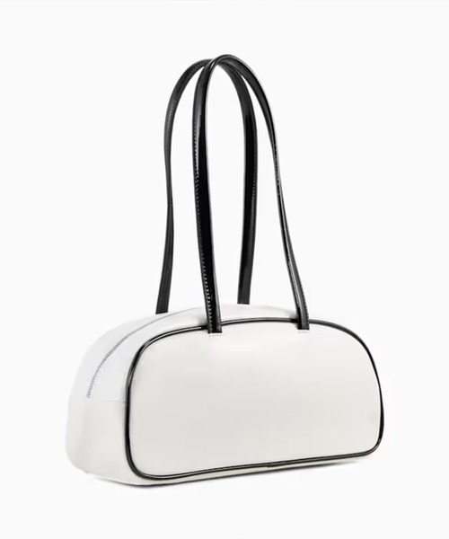 PUMA（プーマ）の「PUMA/プーマ ボストンバッグ 1976 フルートグリップバッグ 4L 092864（ボストンバッグ・レディース・ブラック/ホワイト・FREE）」の14枚目の写真