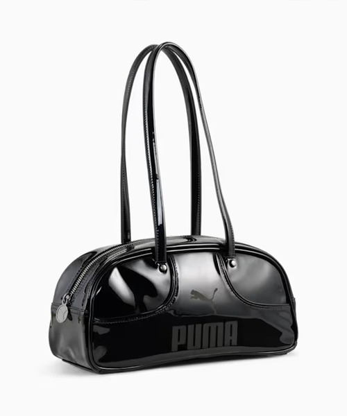PUMA（プーマ）の「PUMA/プーマ ボストンバッグ 1976 フルートグリップバッグ 4L 092864（ボストンバッグ・レディース・ブラック/ホワイト・FREE）」の8枚目の写真