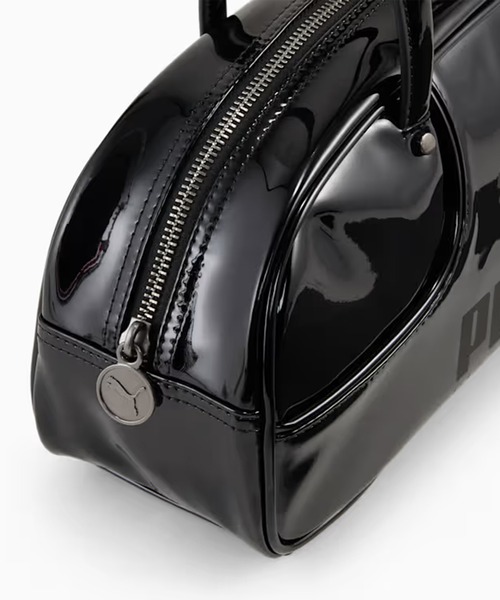 PUMA（プーマ）の「PUMA/プーマ ボストンバッグ 1976 フルートグリップバッグ 4L 092864（ボストンバッグ・レディース・ブラック/ホワイト・FREE）」の10枚目の写真