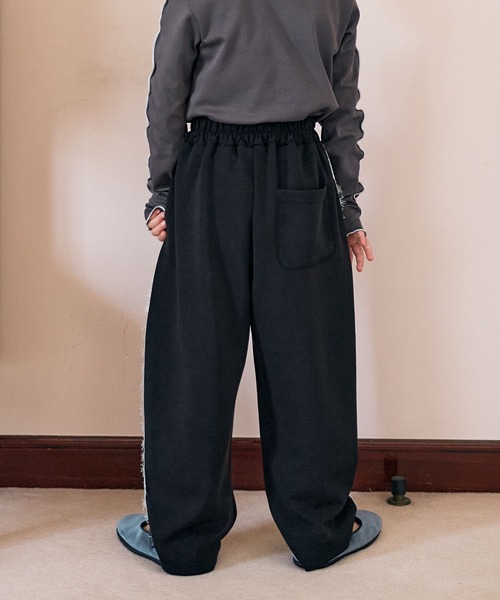 Piet(ピエット)の「サイドレース スウェットパンツ(スウェットパンツ・キッズ・グレー/ブラック・100/130/120/110)」の16枚目の写真