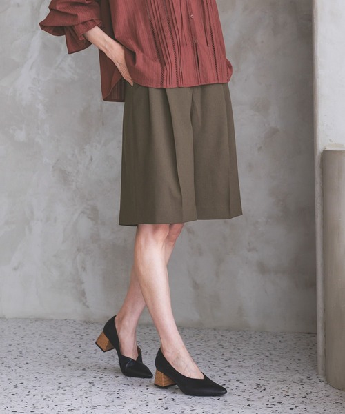 GLOBAL WORK（グローバルワーク）の「チャンキーヒールパンプス/899443（パンプス・レディース・ブラック/レッド/アイボリー・MEDIUM/LARGE）」の7枚目の写真