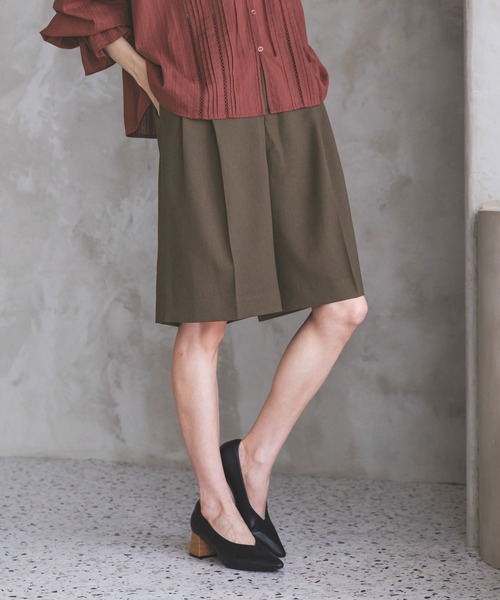 GLOBAL WORK（グローバルワーク）の「チャンキーヒールパンプス/899443（パンプス・レディース・ブラック/レッド/アイボリー・MEDIUM/LARGE）」の6枚目の写真