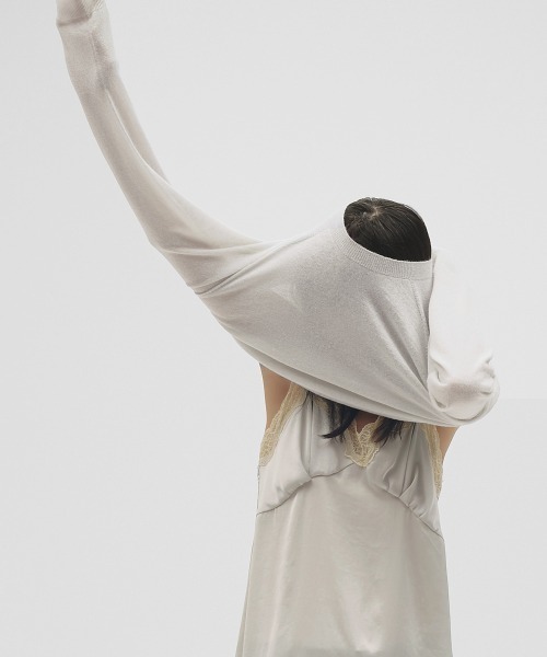 TODAYFUL(トゥデイフル)の「Alpacawool Seamless Knit(ニット/セーター・レディース・ブラック/ミント/チョコ・FREE)」の8枚目の写真