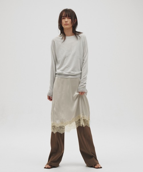 TODAYFUL(トゥデイフル)の「Alpacawool Seamless Knit(ニット/セーター・レディース・ブラック/ミント/チョコ・FREE)」の12枚目の写真