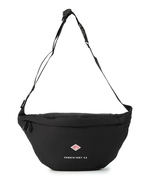 DANTON（ダントン）の「CHEMIN VERT 4.2 - Polyester Taffeta Sling Bag（ボディバッグ/ウエストポーチ・レディース・アイボリー/ブラック/グレー/ライトグリーン/マスタード・-）」の12枚目の写真