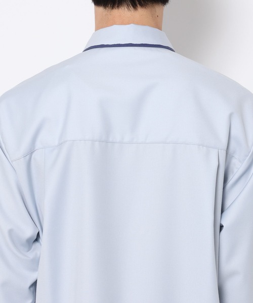 HARE(ハレ)の「スケッチラインステッチシャツ/LS(HARE)(シャツ/ブラウス・メンズ・ホワイト/ブルー系その他/サックスブルー・FREE)」の21枚目の写真