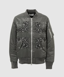 NOMA t.d.（ノーマティーディー）の「Bandana Embroidery Flight Jacket（ブルゾン）」