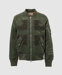 NOMA t.d.（ノーマティーディー）の「Bandana Embroidery Flight Jacket（ブルゾン）」