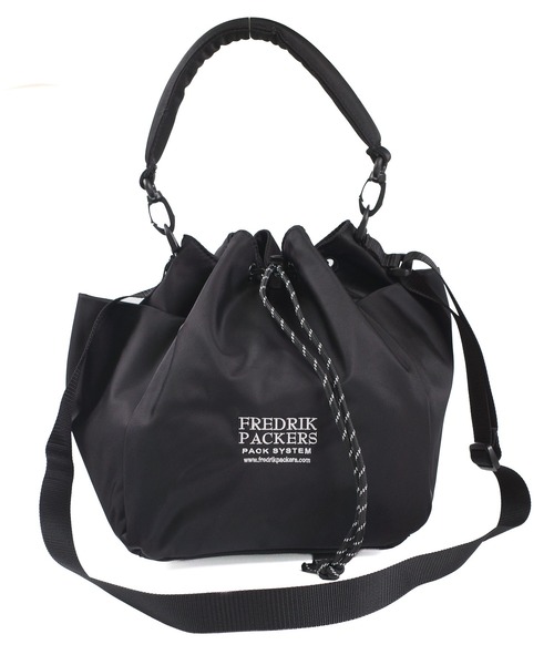 FREDRIK PACKERS(フレドリックパッカーズ)の「【FREDRIK PACKERS/フレドリックパッカーズ】WAVE SHOULDER / ウェーブ ショルダー バッグ FPST-SH42(ショルダーバッグ・レディース・ブラック・FREE)」の9枚目の写真