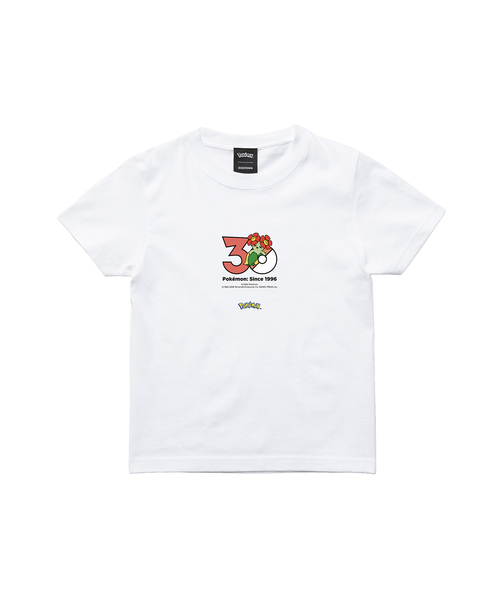 ZOZOSPOT（ゾゾスポット）の「Pokemon 30th Anniversary 1025 T-shirt 「キレイハナ」（Tシャツ/カットソー・レディース・ホワイト・SMALL/MEDIUM/LARGE/X-LARGE/XX-LARGE/XXX-LARGE/100cm/110cm/120cm/130cm/140cm/150cm/160cm）」の2枚目の写真