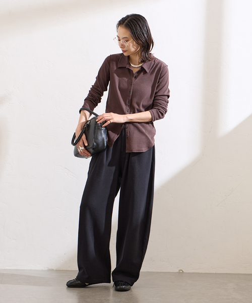 JOURNAL STANDARD(ジャーナルスタンダード)の「SWEAT 5PKパンツ(スウェットパンツ・レディース・ブラック/グレー・FREE)」の5枚目の写真