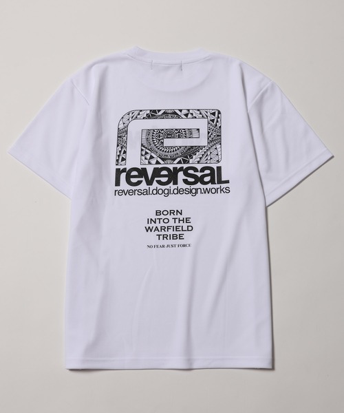 reversal.dogi.design.works(リバーサル・ドーギ・デザイン・ワークス)の「<reversal/リバーサル>WRF rvddw TRIBE DRY MESH TEE(Tシャツ/カットソー・メンズ・ホワイト/ブラック・S/M/L/XL/2XL)」の15枚目の写真