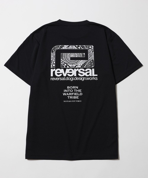 reversal.dogi.design.works(リバーサル・ドーギ・デザイン・ワークス)の「<reversal/リバーサル>WRF rvddw TRIBE DRY MESH TEE(Tシャツ/カットソー・メンズ・ホワイト/ブラック・S/M/L/XL/2XL)」の10枚目の写真