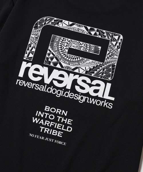 reversal.dogi.design.works(リバーサル・ドーギ・デザイン・ワークス)の「<reversal/リバーサル>WRF rvddw TRIBE DRY MESH TEE(Tシャツ/カットソー・メンズ・ホワイト/ブラック・S/M/L/XL/2XL)」の9枚目の写真