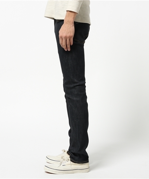 Lui's（ルイス）の「lideal(リディアル)×Lui's(ルイス) リジッドスリムデニムパンツ（デニムパンツ・メンズ・インディゴブルー・28/32/30/34）」の2枚目の写真