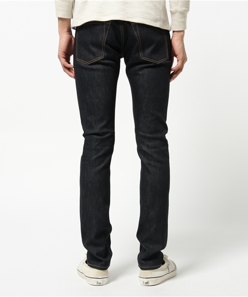 Lui's（ルイス）の「lideal(リディアル)×Lui's(ルイス) リジッドスリムデニムパンツ（デニムパンツ・メンズ・インディゴブルー・28/32/30/34）」の3枚目の写真