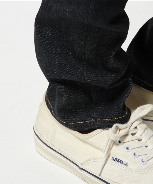 Lui's（ルイス）の「lideal(リディアル)×Lui's(ルイス) リジッドスリムデニムパンツ（デニムパンツ・メンズ・インディゴブルー・28/32/30/34）」の8枚目の写真