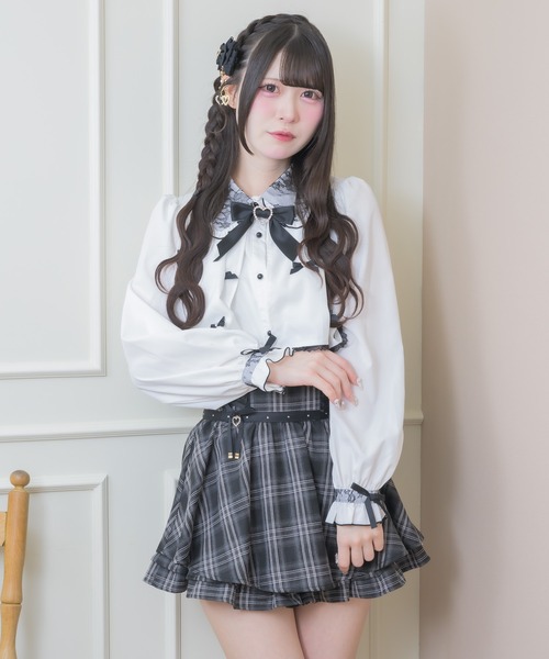 ROJITA(ロジータ)の「レースアップフリルスカパン(スカート・レディース・ピンク/ブラック/その他・FREE)」の18枚目の写真