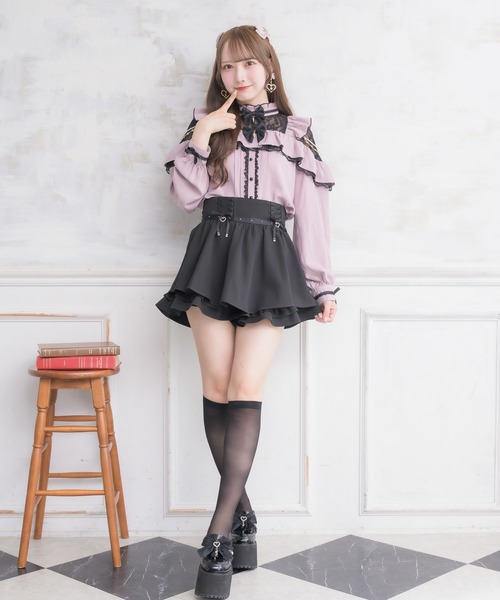 ROJITA(ロジータ)の「レースアップフリルスカパン(スカート・レディース・ピンク/ブラック/その他・FREE)」の19枚目の写真