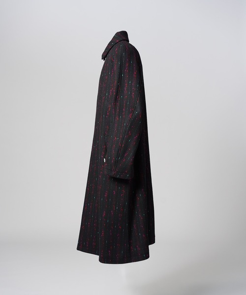 MAISON SPECIAL（メゾンスペシャル）の「《UNISEX》【Italian Dead Stock Fabric】プライムオーバーステンカラーコート/Prime-Over Balmacaan Coat【MAISON SPECIAL/メゾンスペシャル】（ステンカラーコート・メンズ・ブラウン/その他2/その他1/グレイッシュベージュ/ホワイト/ブラック/ネイビー・0/1/2）」の15枚目の写真
