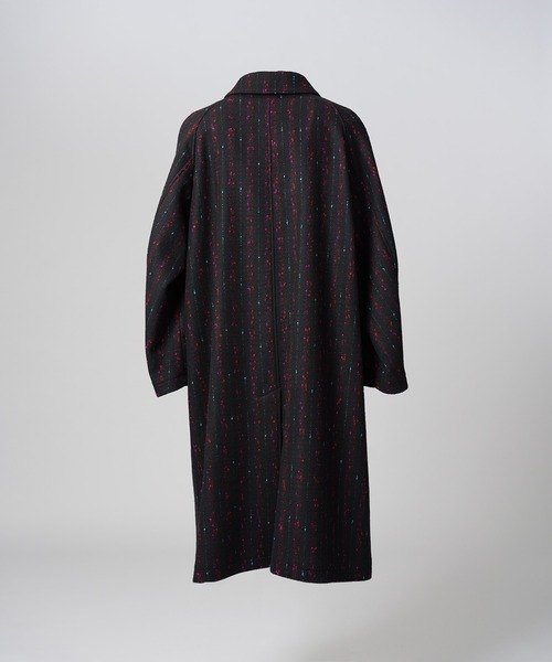 MAISON SPECIAL（メゾンスペシャル）の「《UNISEX》【Italian Dead Stock Fabric】プライムオーバーステンカラーコート/Prime-Over Balmacaan Coat【MAISON SPECIAL/メゾンスペシャル】（ステンカラーコート・メンズ・ブラウン/その他2/その他1/グレイッシュベージュ/ホワイト/ブラック/ネイビー・0/1/2）」の16枚目の写真