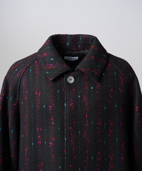 MAISON SPECIAL（メゾンスペシャル）の「《UNISEX》【Italian Dead Stock Fabric】プライムオーバーステンカラーコート/Prime-Over Balmacaan Coat【MAISON SPECIAL/メゾンスペシャル】（ステンカラーコート・メンズ・ブラウン/その他2/その他1/グレイッシュベージュ/ホワイト/ブラック/ネイビー・0/1/2）」の18枚目の写真