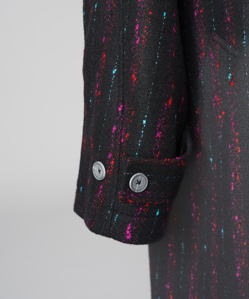 MAISON SPECIAL（メゾンスペシャル）の「《UNISEX》【Italian Dead Stock Fabric】プライムオーバーステンカラーコート/Prime-Over Balmacaan Coat【MAISON SPECIAL/メゾンスペシャル】（ステンカラーコート・メンズ・ブラウン/その他2/その他1/グレイッシュベージュ/ホワイト/ブラック/ネイビー・0/1/2）」の20枚目の写真