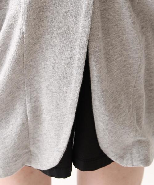 coen（コーエン）の「綿麻テーラードロングカーディガン（テーラードジャケット・レディース・グレー/ナチュラル・FREE）」の15枚目の写真