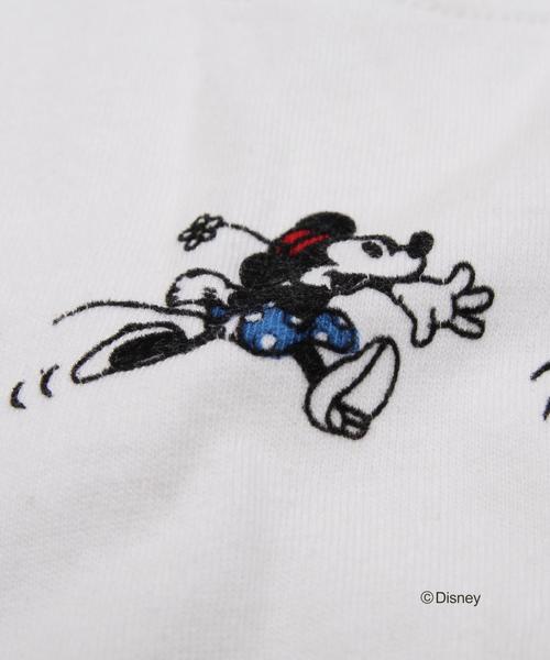 coen（コーエン）の「【coen キッズ】コーエン限定Disney(ディズニー)ポケットTシャツ(MICKEY&MINIIE)（100～150cm)（Tシャツ/カットソー・キッズ・ダークグレー/オフホワイト・130/110/140/150/100/120）」の18枚目の写真