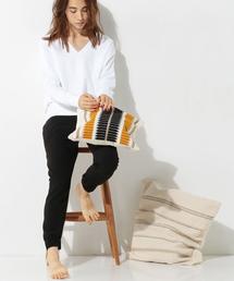 UNITED ARROWS | ＜SUNDAY IN BED（サンデーイン ベッド）＞Vネックカットソー ホワイト(Tシャツ/カットソー)