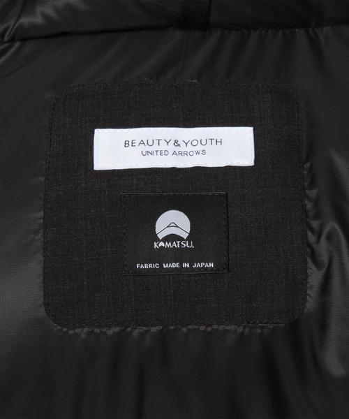 BEAUTY&YOUTH UNITED ARROWS(ビューティーアンドユースユナイテッドアローズ)の「BY ”小松精練” T/W ダウンジャケット◆(ダウンジャケット/コート・メンズ・ダークグレー/ネイビー/グレー・MEDIUM/SMALL/X-LARGE/LARGE)」の16枚目の写真