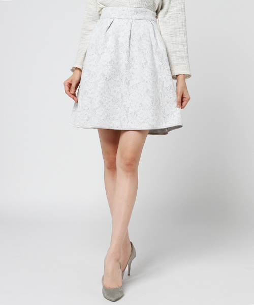 Proportion Body Dressing プロポーションボディドレッシング の レースボンディングフレアスカート スカート Wear