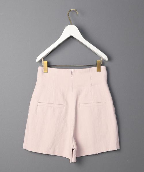 6（ロク）の「＜6(ROKU)＞DOBBY CLOTH SHORT PANTS/ｼｮｰﾄﾊﾟﾝﾂ ◆（その他パンツ・レディース・ライトピンク/ネイビー/ブラウン・38/36）」の10枚目の写真