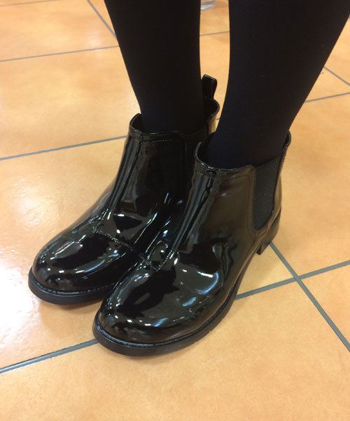 AcureZ（アキュアーズ）の「AcureZ[アキュアーズ]／レイン　ゴアショートブーツ　AO-10062（ブーツ・レディース・ブラック系その他/ブラック/ベージュ・M/LL/S/L）」の13枚目の写真