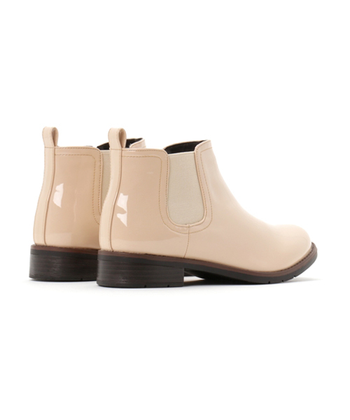 AcureZ（アキュアーズ）の「AcureZ[アキュアーズ]／レイン　ゴアショートブーツ　AO-10062（ブーツ・レディース・ブラック系その他/ブラック/ベージュ・M/LL/S/L）」の6枚目の写真