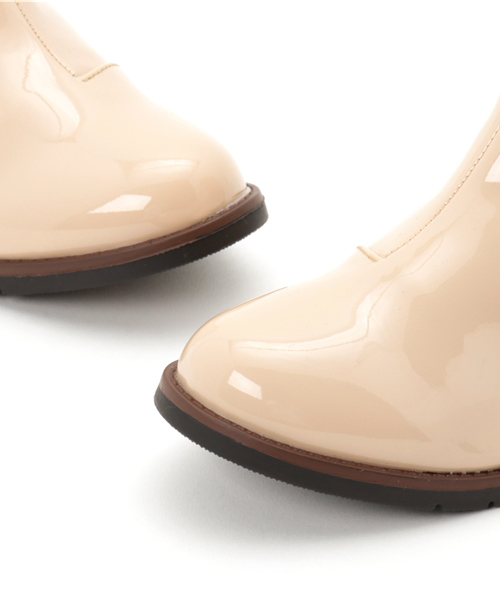 AcureZ（アキュアーズ）の「AcureZ[アキュアーズ]／レイン　ゴアショートブーツ　AO-10062（ブーツ・レディース・ブラック系その他/ブラック/ベージュ・M/LL/S/L）」の8枚目の写真