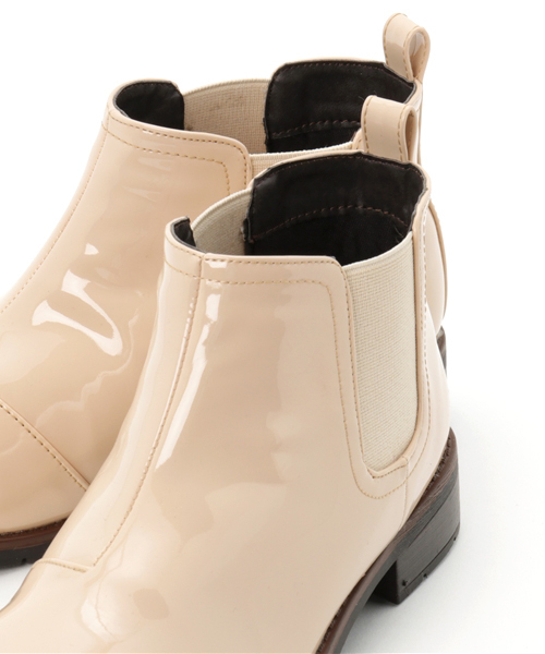 AcureZ（アキュアーズ）の「AcureZ[アキュアーズ]／レイン　ゴアショートブーツ　AO-10062（ブーツ・レディース・ブラック系その他/ブラック/ベージュ・M/LL/S/L）」の9枚目の写真