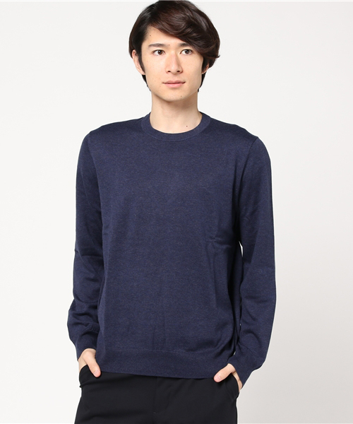 BROOKS BROTHERS(ブルックスブラザーズ)の「スーピマコットン クルーネックセーター 【手洗い可能】(ニット/セーター・メンズ・ネイビー/ホワイト・X-SMALL/SMALL/MEDIUM/LARGE)」の13枚目の写真