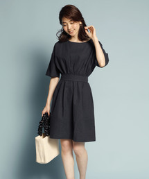 PLAIN CLOTHING | ウェストリボンワンピース【PLAIN CLOTHING】(ワンピース)