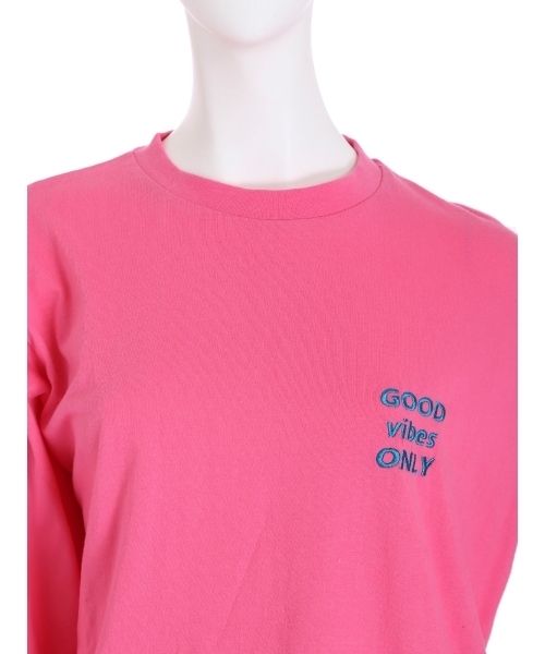 jouetie（ジュエティ）の「emmaコラボ カラーロングスリーブTEE（Tシャツ/カットソー・レディース・ターコイズブルー/ピンク/イエロー・MEDIUM）」の8枚目の写真